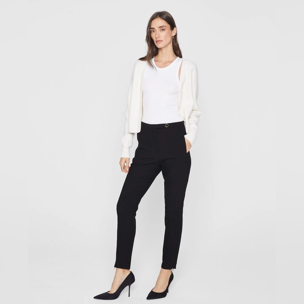 Club Monaco Tab Front Skinny Pant Size 0
